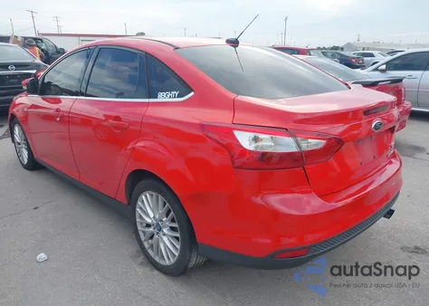 2012 Ford Focus Sel z USA, uszkodzony, nr VIN 1FAHP3H25CL327959